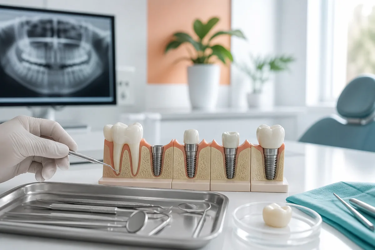 Implant dentaire : les étapes de la pose